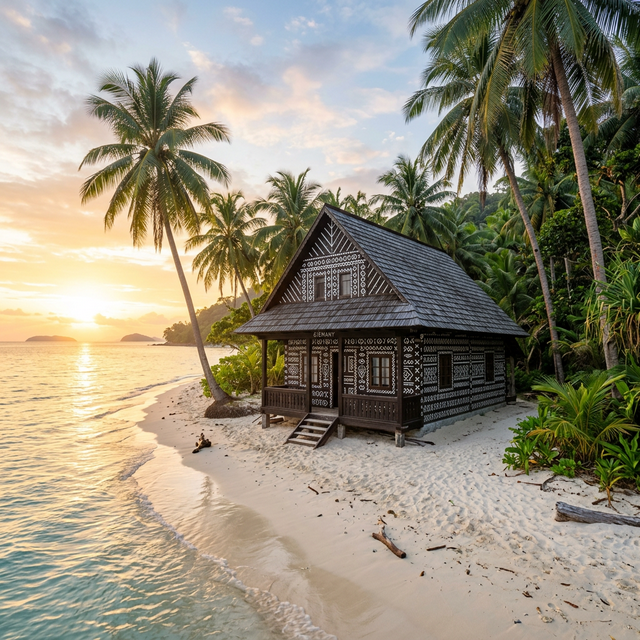 Beach sunrise
